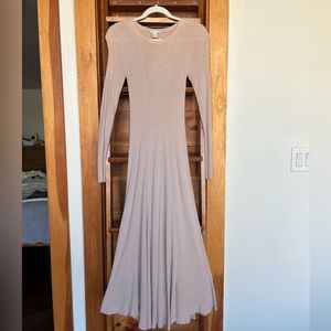 H&M knit midi dress small